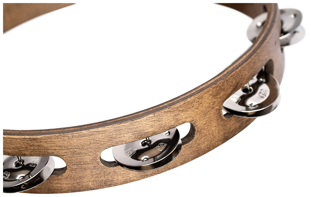 Meinl Percussion Traditional Wood Series Tambourine TA1WB - 10"