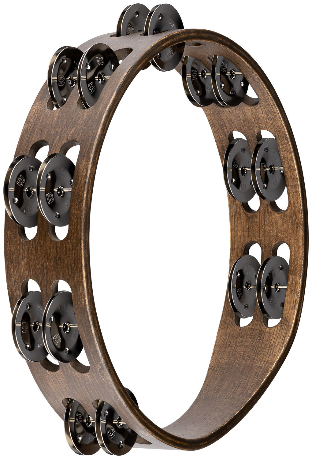 Meinl Percussion Traditional Wood Series Tambourine TA2WB - 10"
