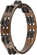 Meinl Percussion Traditional Wood Series Tambourine TA2WB - 10"