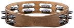 Meinl Percussion Traditional Wood Series Tambourine TA2WB - 10"