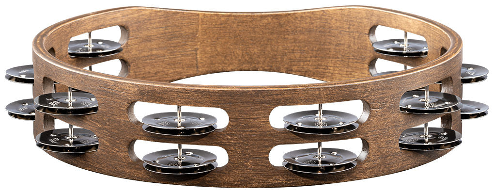 Meinl Percussion Traditional Wood Series Tambourine TA2WB - 10"
