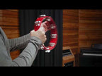 Meinl Percussion Headliner Series Molded ABS Tambourine - 10" Red
