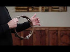 Meinl Percussion Traditional Wood Series Tambourine TA1WB - 10"