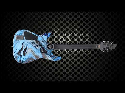 Schecter C-1 Hydro-dip - Purple Obsidian