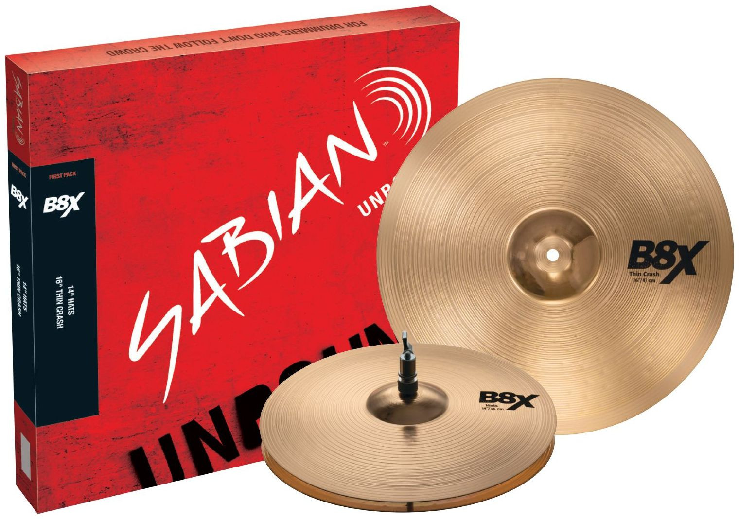 Hlavní obrázek Činelové sady SABIAN B8X First Pack 14