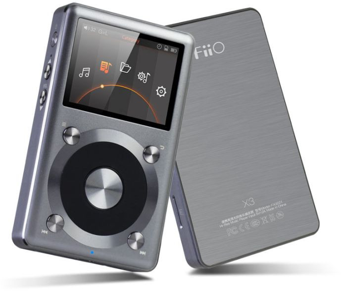 Galerijní obrázek č.1 Profesionální CD/DVD/USB/SD/MC přehrávače FIIO X3 2nd gen