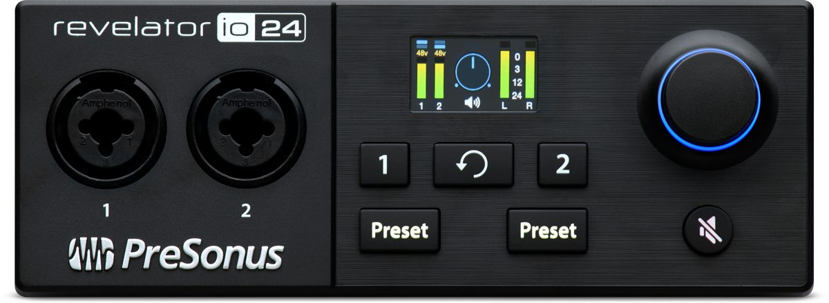 Galerijní obrázek č.1 USB zvukové karty PRESONUS Revelator io24