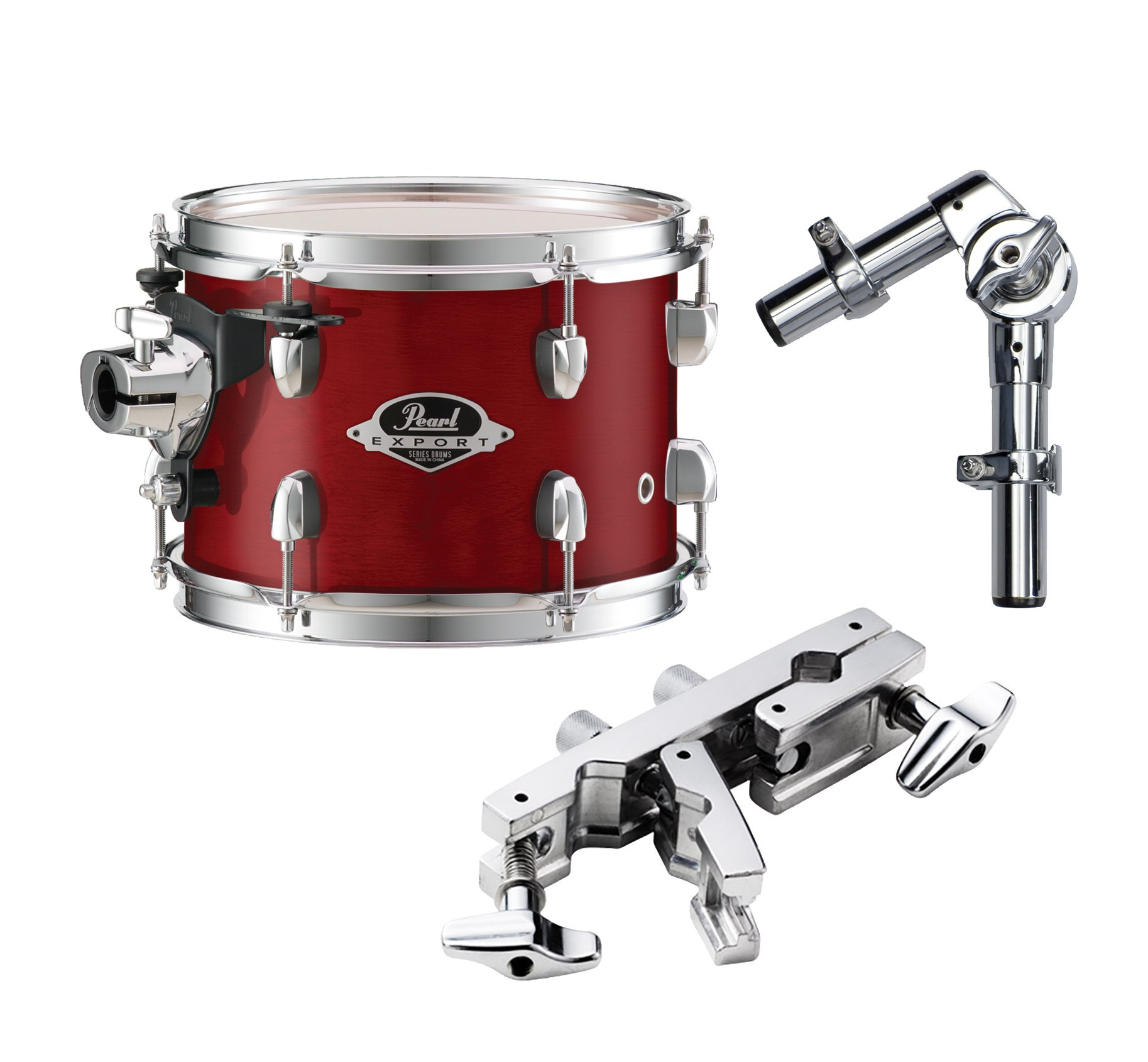 Hlavní obrázek Jednotlivé bubny PEARL EXL10P/C246 Export Lacquer EXL 10” Tom Tom Add-On Pack - Natural Cherry