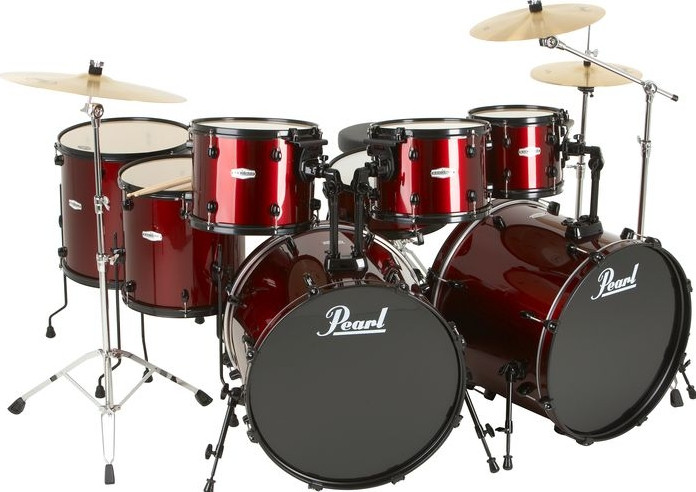 Hlavní obrázek  PEARL Dual Power set - Wine Red