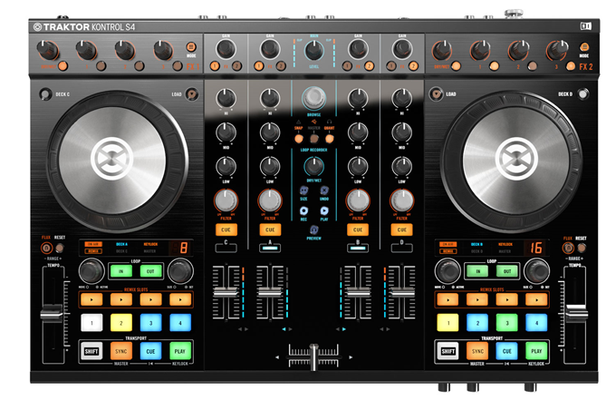 Galerijní obrázek č.1 DJ kontrolery NATIVE INSTRUMENTS Traktor Kontrol S4 MK2