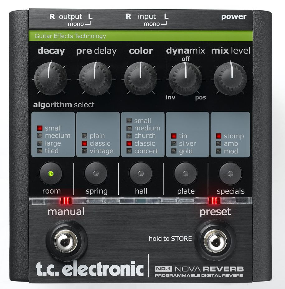 Hlavní obrázek Reverb a hall TC ELECTRONIC Nova Reverb (NR-1)