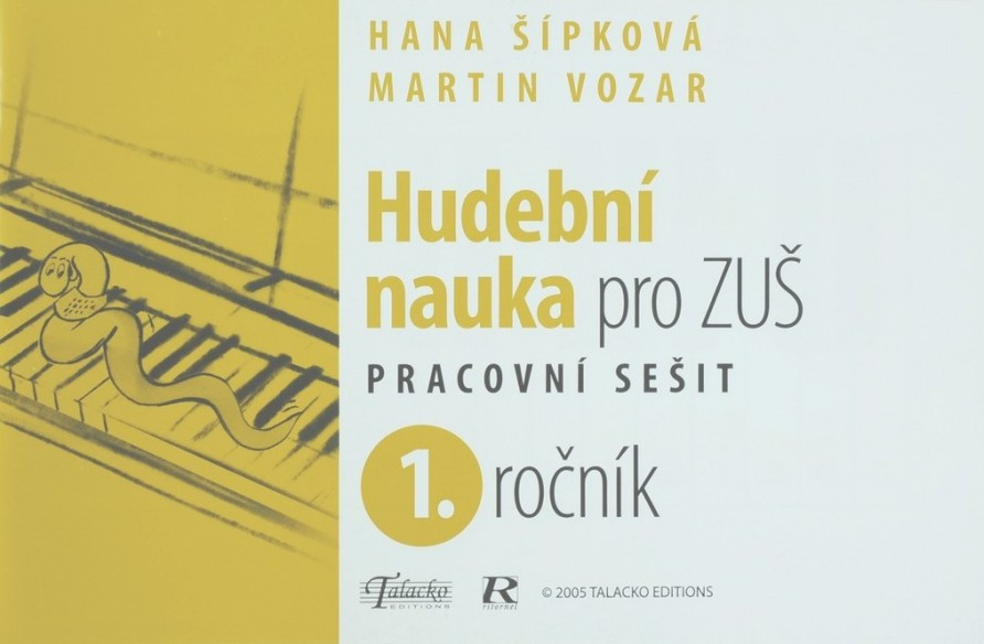 Hlavní obrázek Zpěvníky a učebnice PUBLIKACE Hudební nauka pro ZUŠ 1. ročník - Martin Vozar