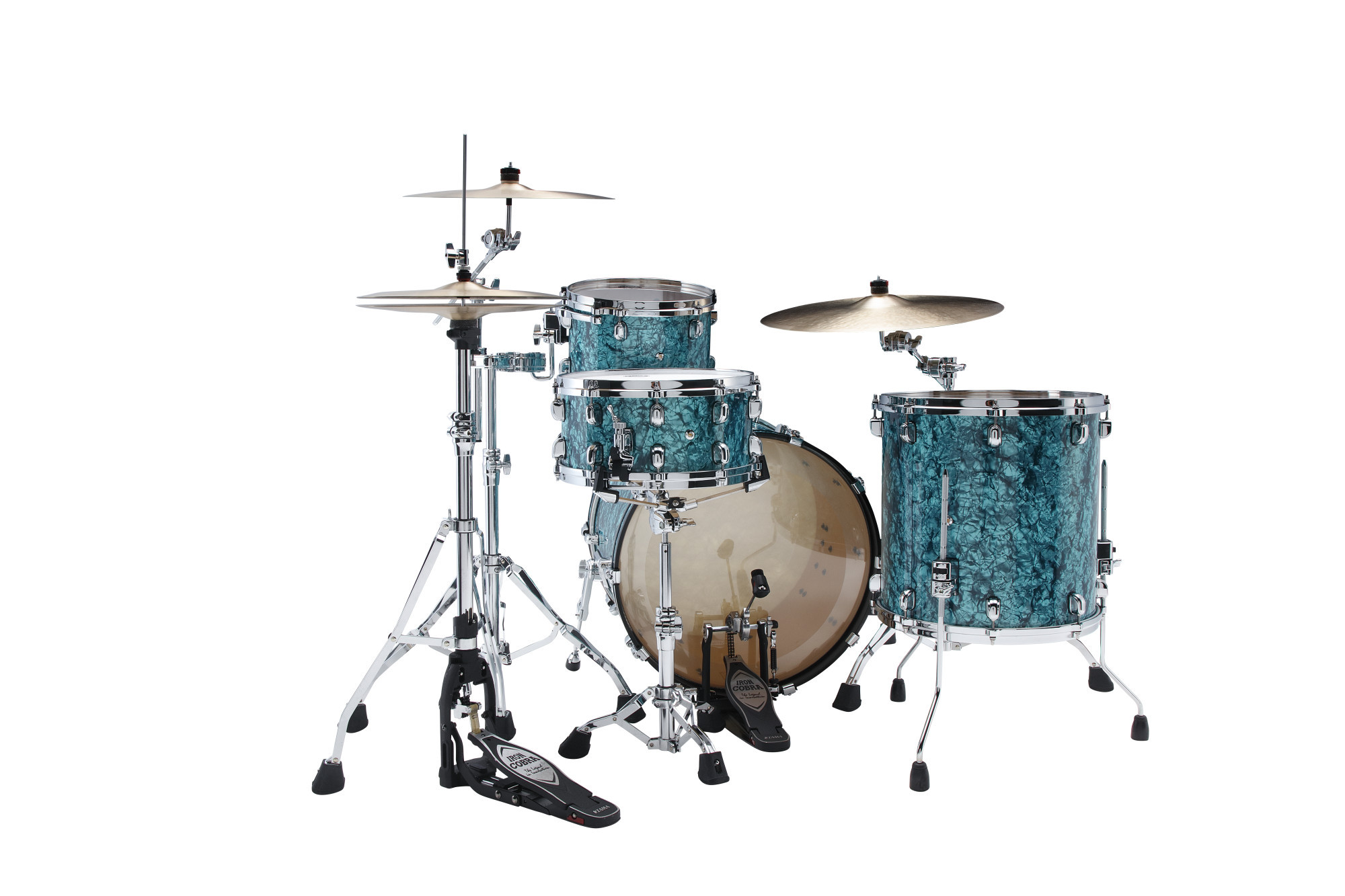 Galerijní obrázek č.1 Jiné konfigurace TAMA MR32CZS-TQP Starclassic Maple - Turquoise Pearl/Chrome Hardware