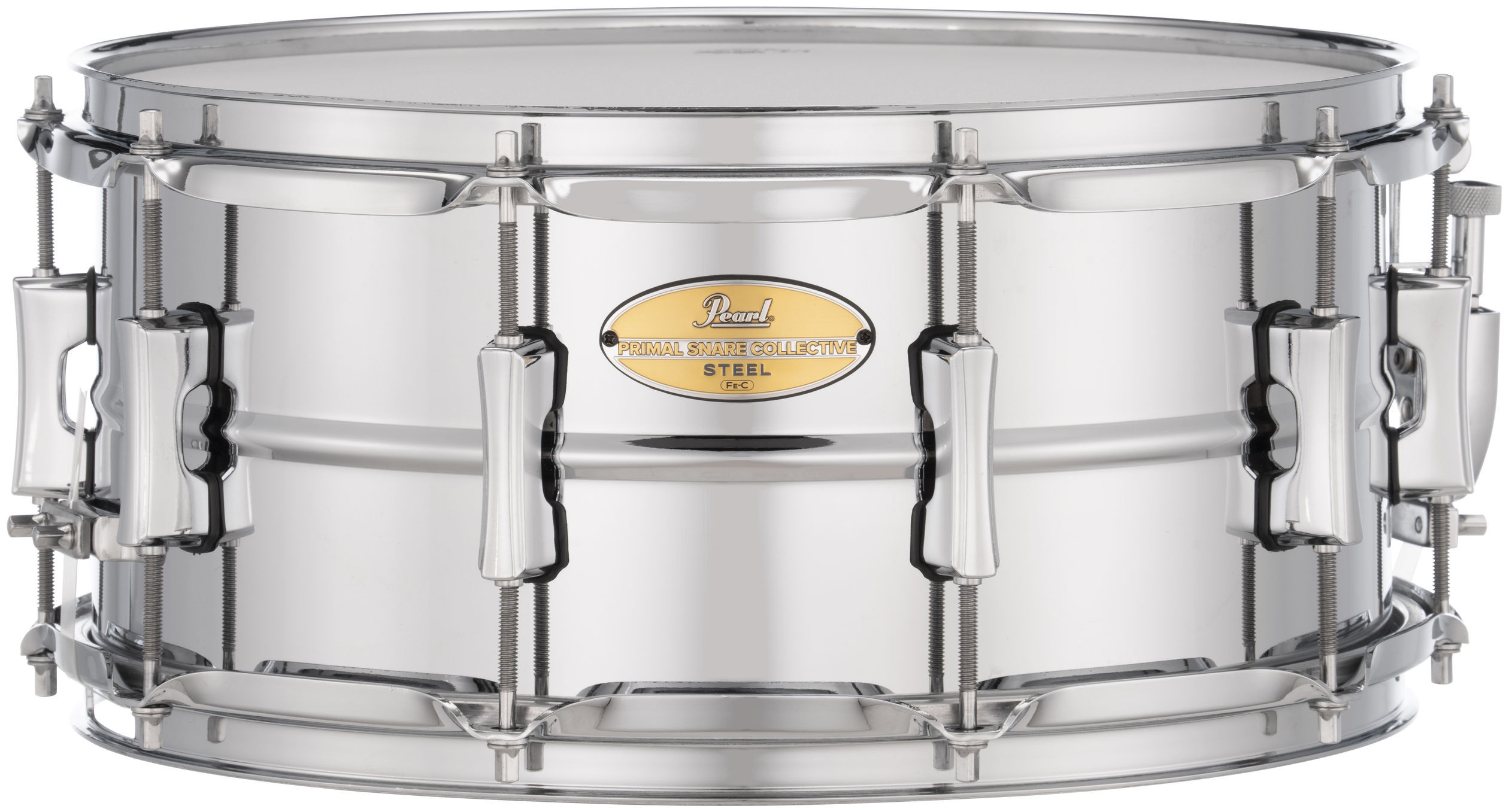 Hlavní obrázek 14" PEARL PSC1465S Primal Snare Collective 14” x 6,5” - Mirror Chrome