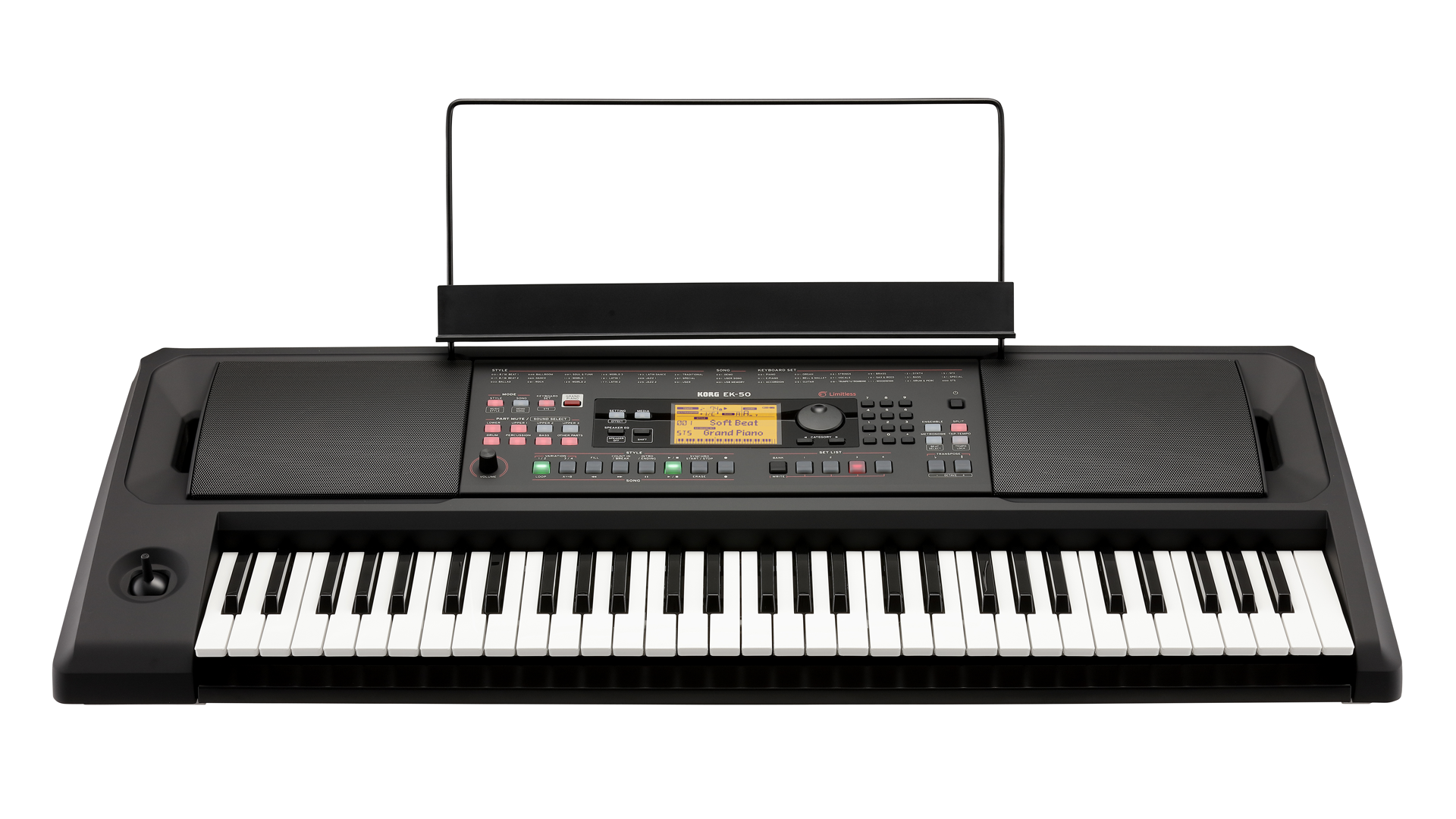Galerijní obrázek č.2 Keyboardy s dynamikou KORG EK-50 L