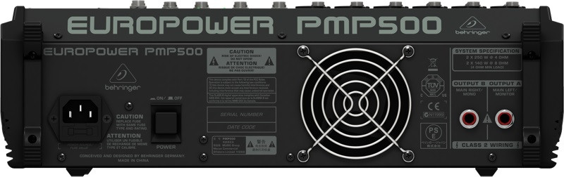 Galerijní obrázek č.2 Powermixy BEHRINGER EUROPOWER PMP500