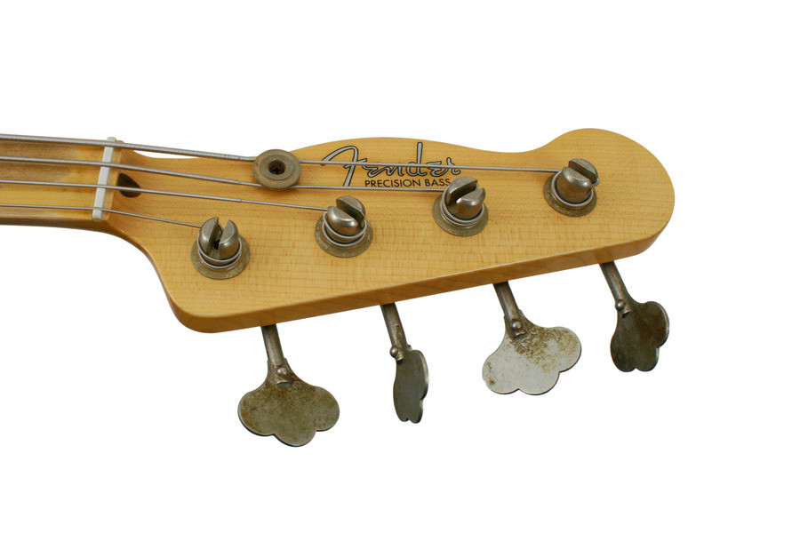 Galerijní obrázek č.2 PB modely FENDER CUSTOM SHOP Dusty Hill Signature Precision Bass, Maple Fingerboard - Nocaster Blonde
