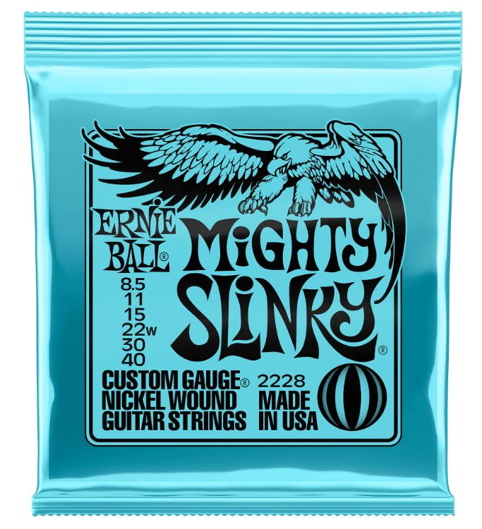 Hlavní obrázek Tvrdost .008 ERNIE BALL P02228 Mighty Slinky 8.5-40
