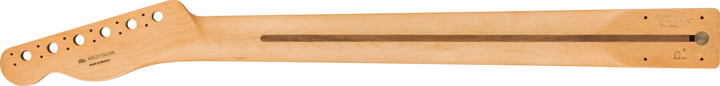 Galerijní obrázek č.1 Náhradní díly FENDER Player Series Telecaster Neck, 22 Medium Jumbo Frets, Pau Ferro, 9.5”, Modern ”C”