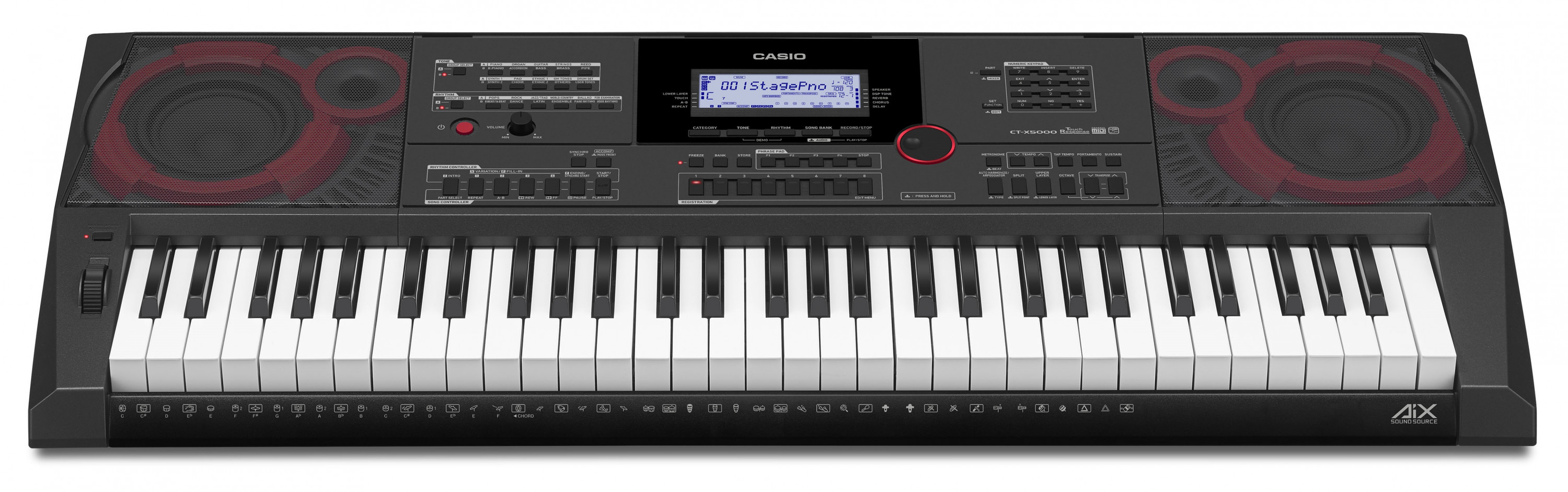 Galerijní obrázek č.1 Keyboardy s dynamikou CASIO CT-X5000