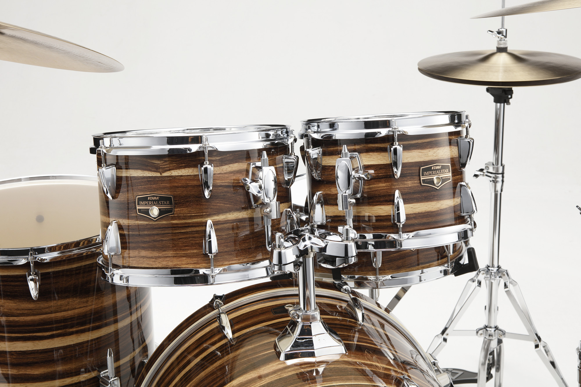 Galerijní obrázek č.1 22“; 10“, 12“; 16“ TAMA IP52H6W-CTW Imperialstar - Coffee Teak Wrap