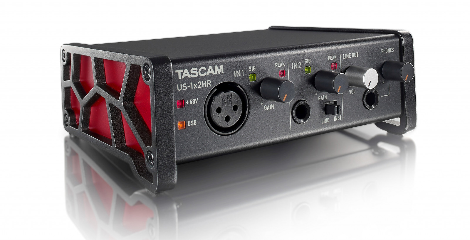 Hlavní obrázek USB zvukové karty TASCAM US-1x2HR B-Stock