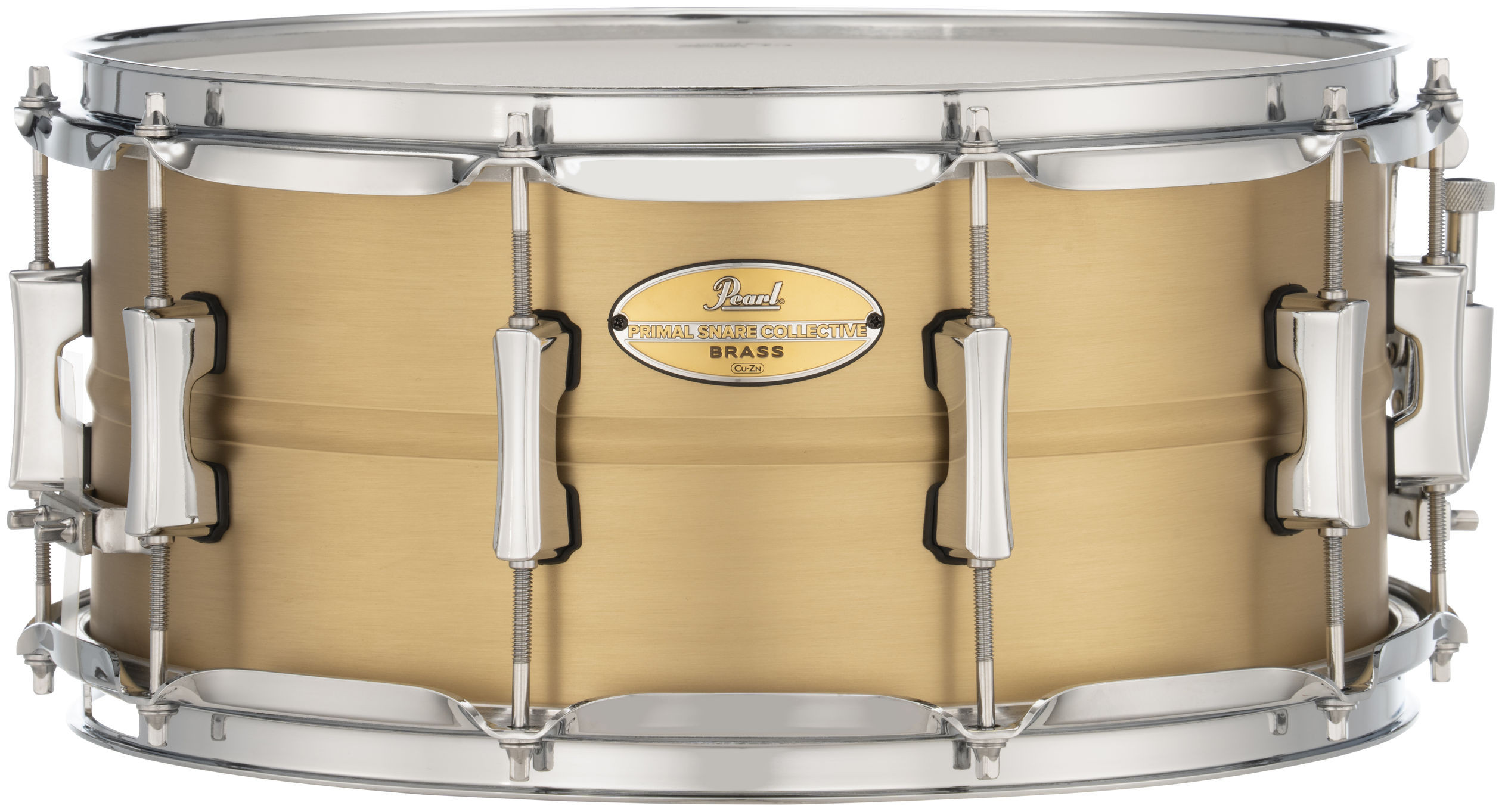 Hlavní obrázek 14" PEARL PSC1465B Primal Snare Collective 14” x 6,5” - Brushed Natural Brass