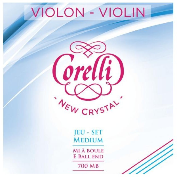 Hlavní obrázek Struny SAVAREZ 700MB Corelli New Crystal Violin Set - Medium