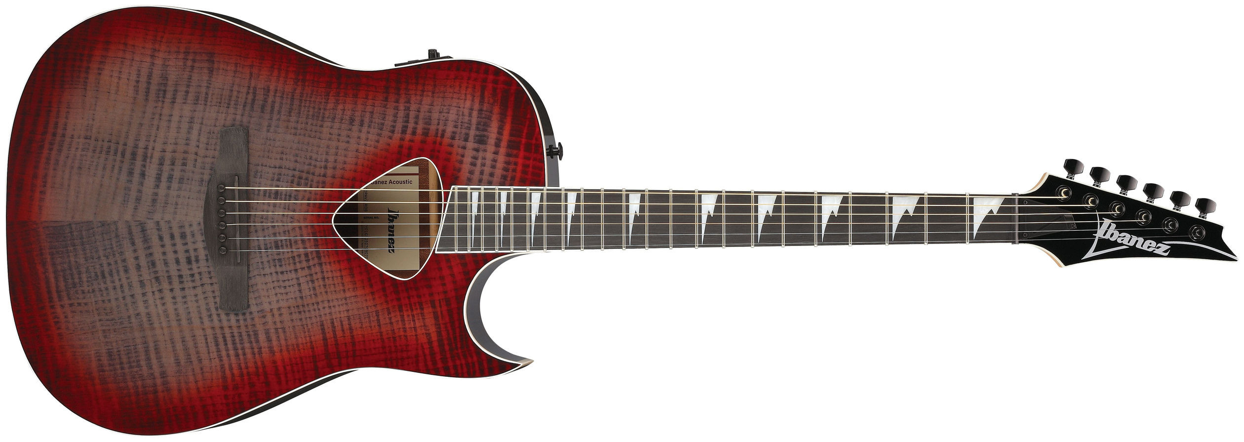Hlavní obrázek Další tvary IBANEZ ALT50FA-RDB - Red Doom Burst High Gloss