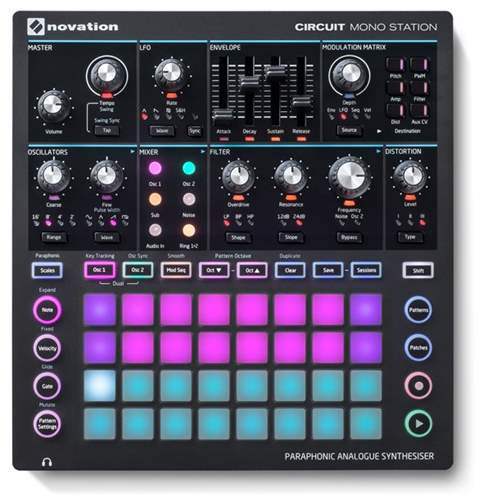 Hlavní obrázek Syntezátory, varhany, virtuální nástroje NOVATION Circuit Mono Station