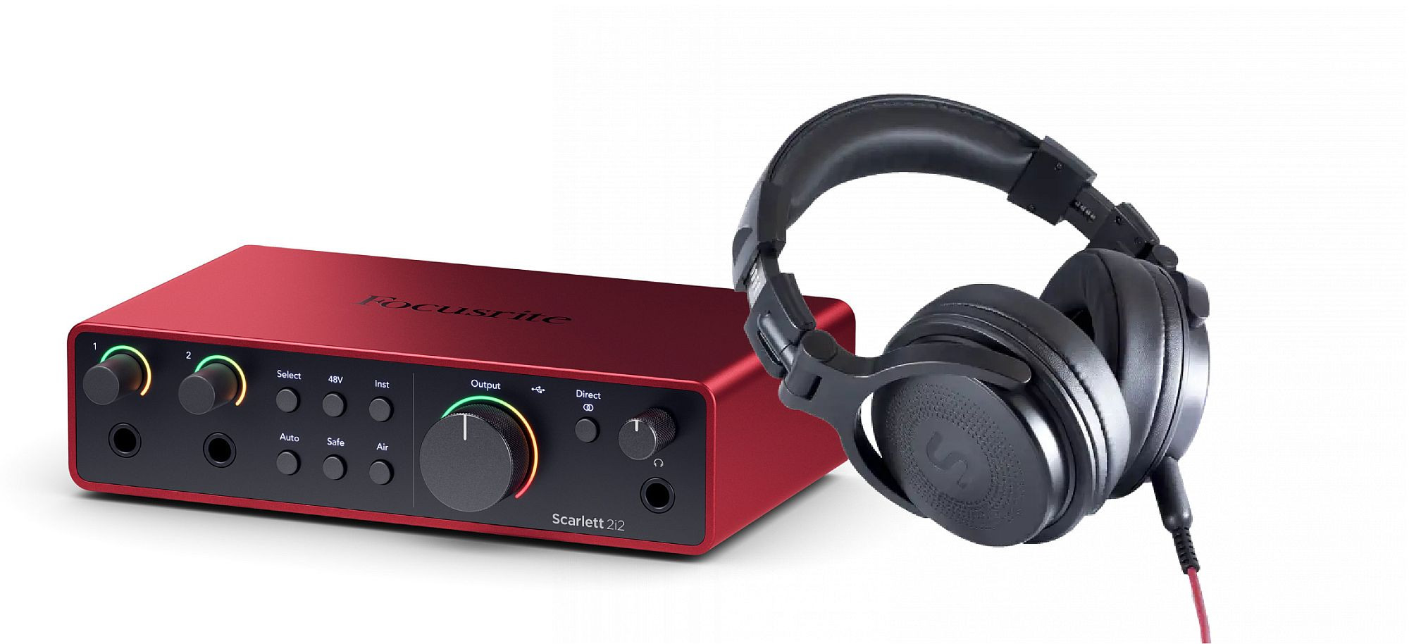 Hlavní obrázek USB zvukové karty FOCUSRITE Scarlett 2i2 4G + Soundeus Fidelity 30 Set