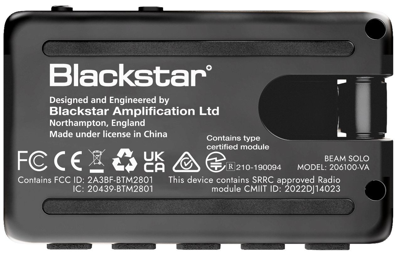 Galerijní obrázek č.6 Sluchátkové zesilovače BLACKSTAR BEAM: Solo