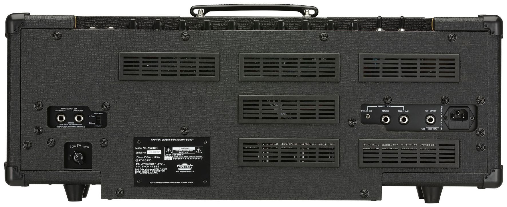 Galerijní obrázek č.3 Lampové zesilovače VOX AC30CH