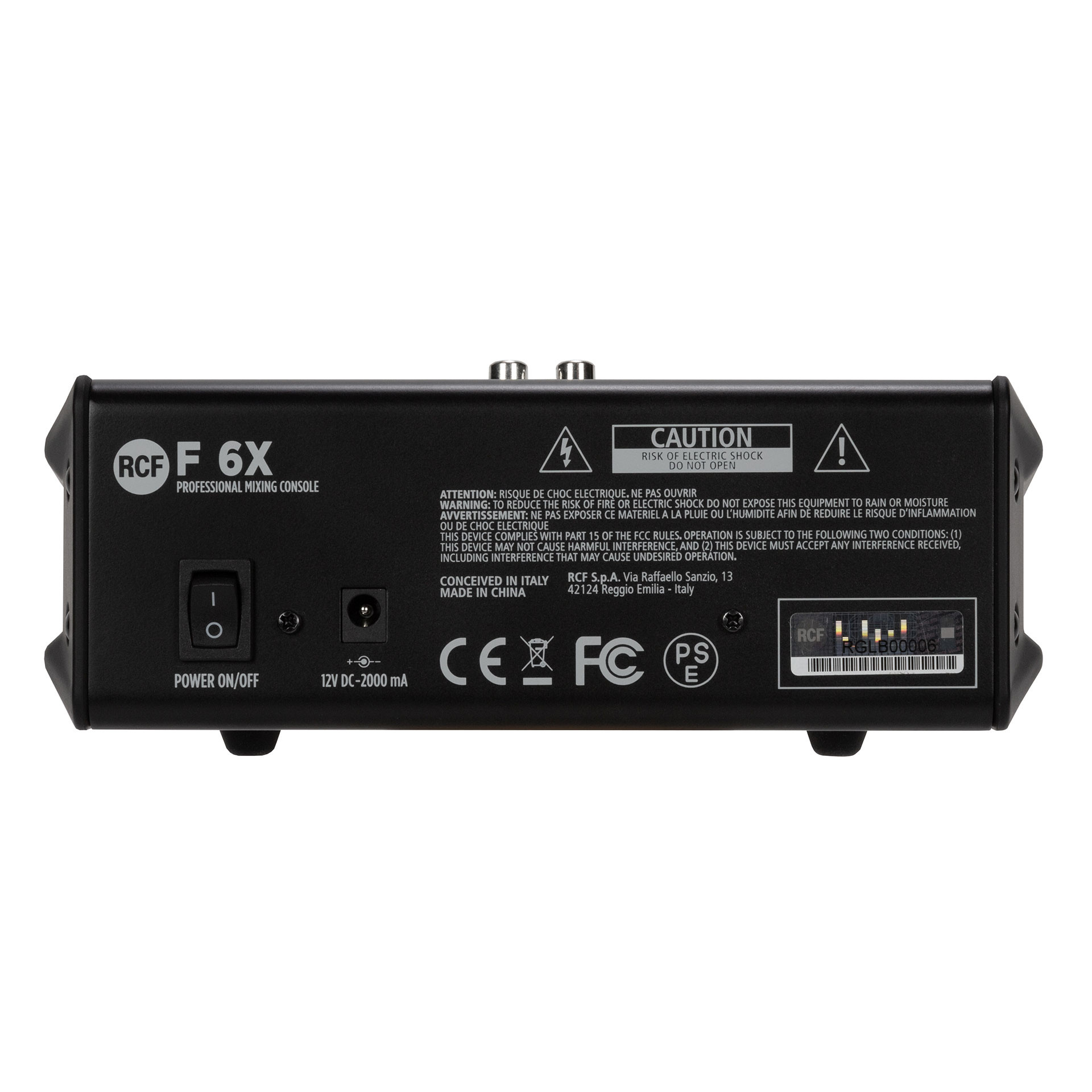 Galerijní obrázek č.3 Mixážní pulty s efektem RCF F 6X