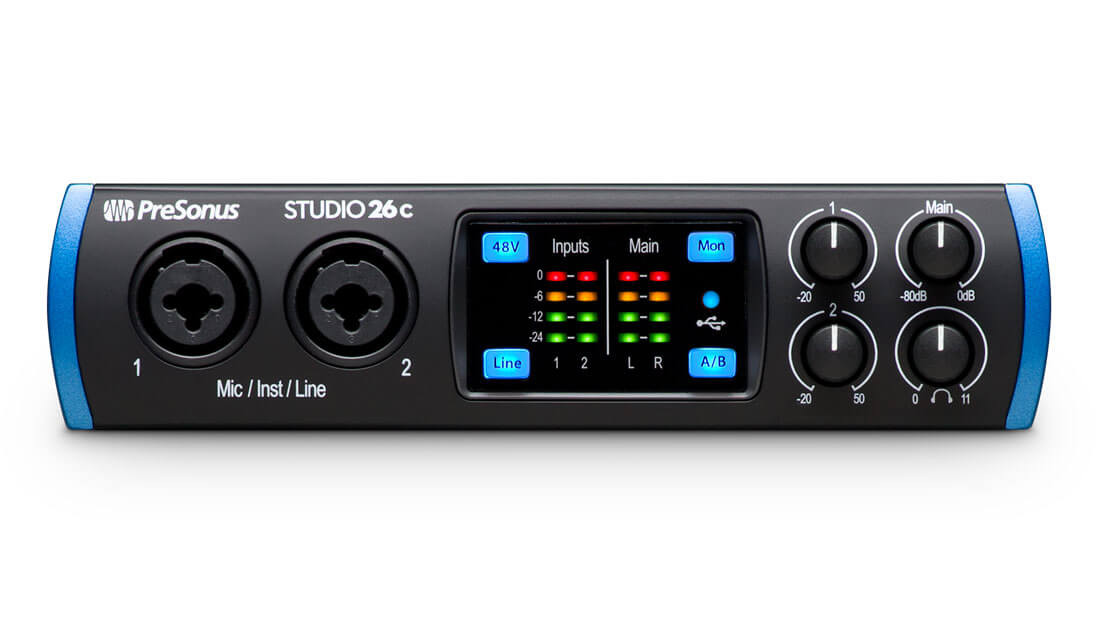 Galerijní obrázek č.3 USB zvukové karty PRESONUS Studio 26c