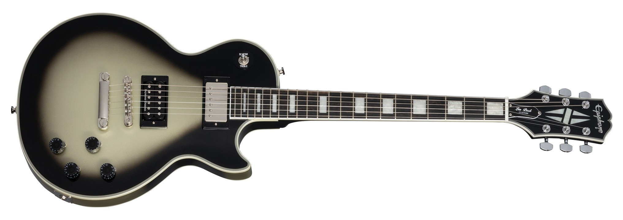 Hlavní obrázek Les Paul EPIPHONE Adam Jones Les Paul Custom Art Collection: Korin Faught’s Sensation - Antique Silverburst