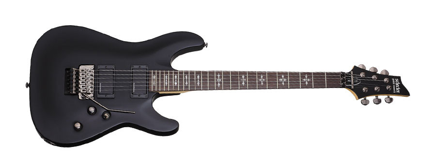 Hlavní obrázek Superstrat SCHECTER Demon FR, Rosewood Fingerboard - Satin Black