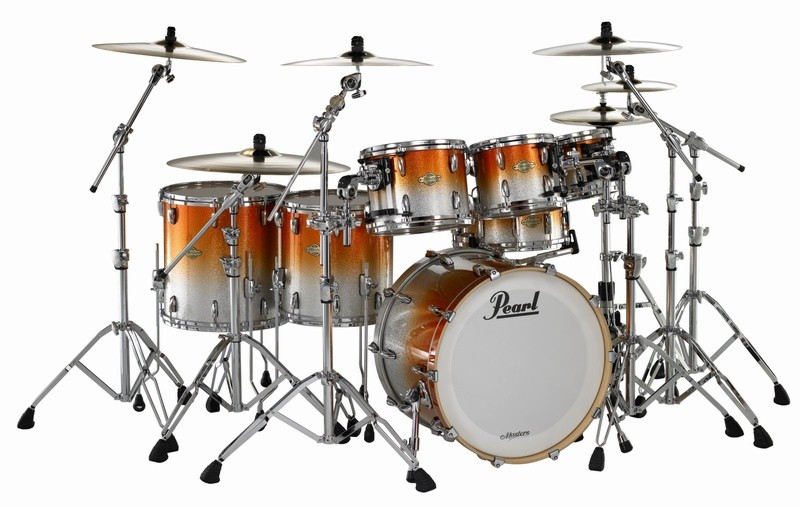 Galerijní obrázek č.2 22“; 12“, 13“; 16“ PEARL Masters Custom MCX924XP Chestnut Fade