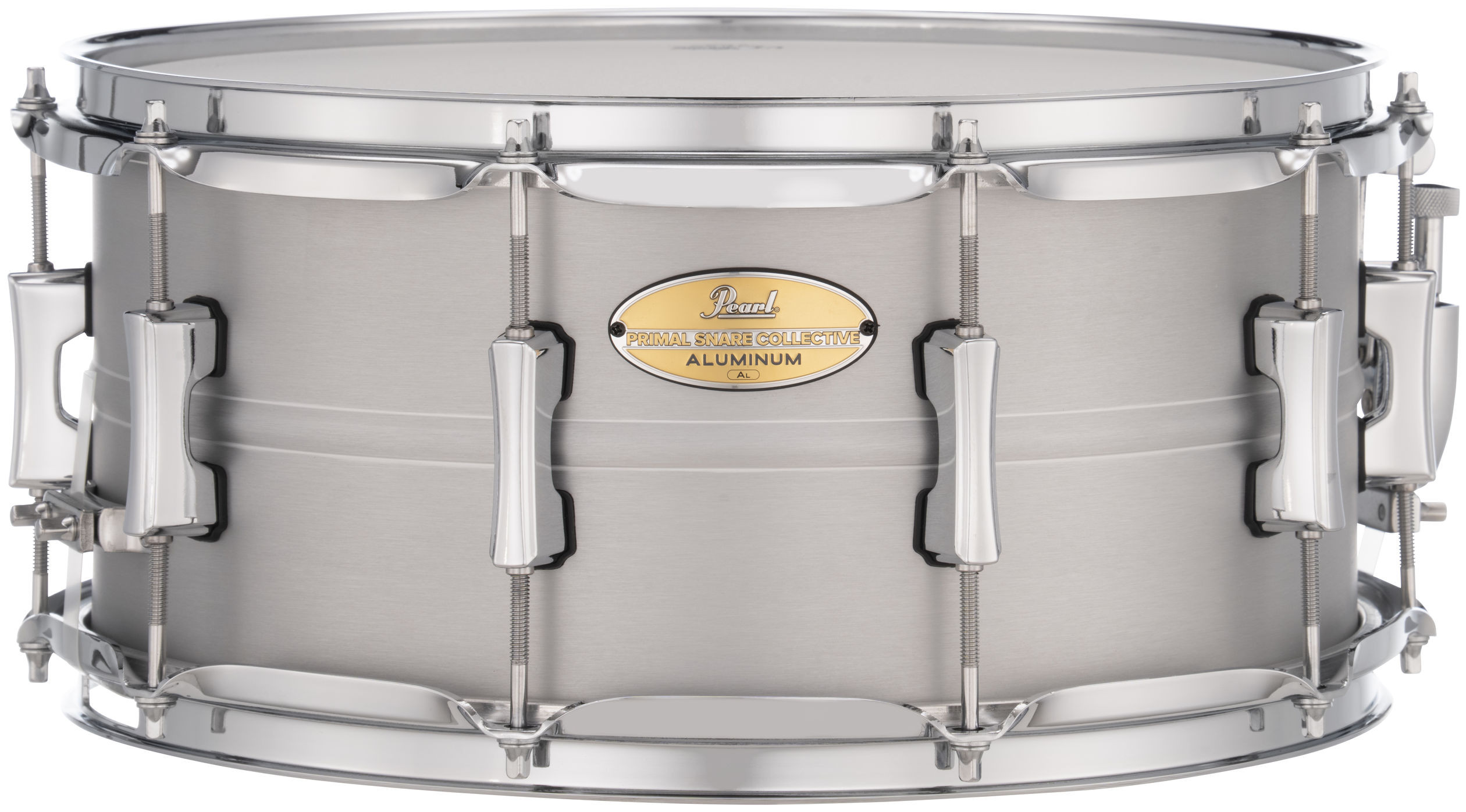 Hlavní obrázek 14" PEARL PSC1465A Primal Snare Collective 14” x 6,5” - Brushed Aluminum