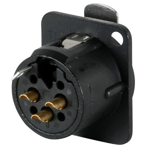 Galerijní obrázek č.1 3 PIN XLR F NEUTRIK NC3FD-L-B-1