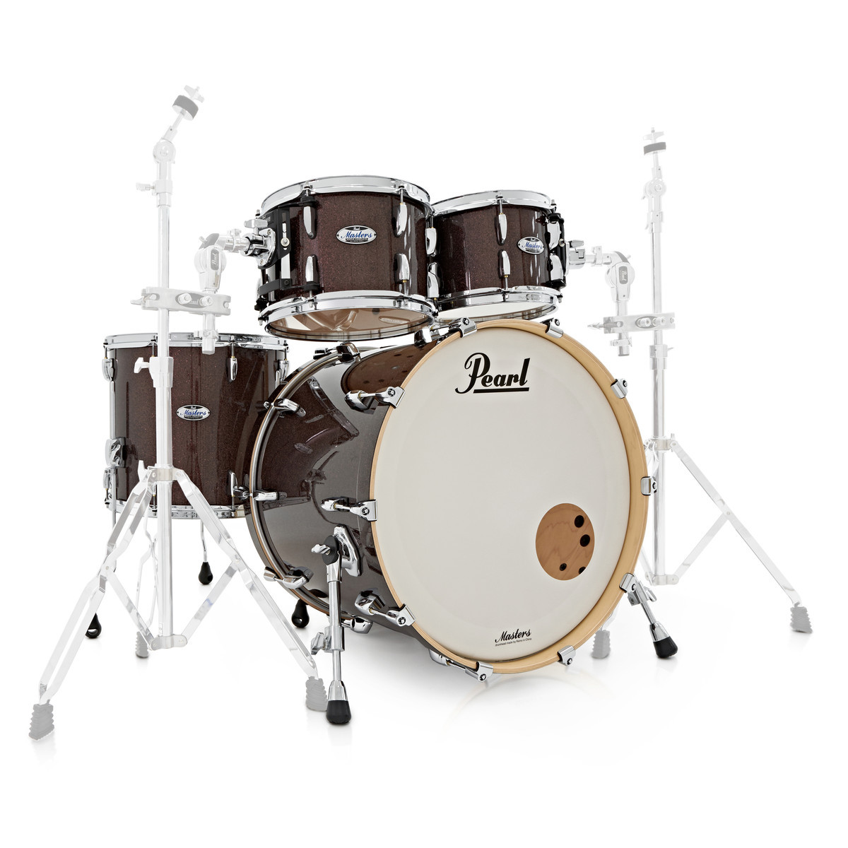 Hlavní obrázek 22“; 10“, 12“; 14“ PEARL MCT924XEFP Masters Maple Complete - B. Bronze Sparkle