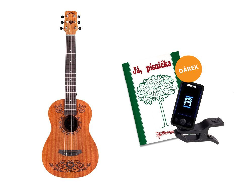 Hlavní obrázek 3/4 CORDOBA Mini Classical Guitar Disney Pixar Coco Mahogany