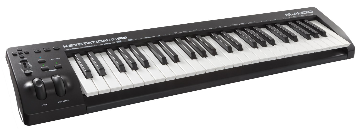 Galerijní obrázek č.1 MIDI keyboardy M-AUDIO Keystation 49 MK3