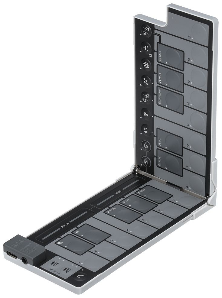 Hlavní obrázek MIDI keyboardy KORG nanoKEY Fold White