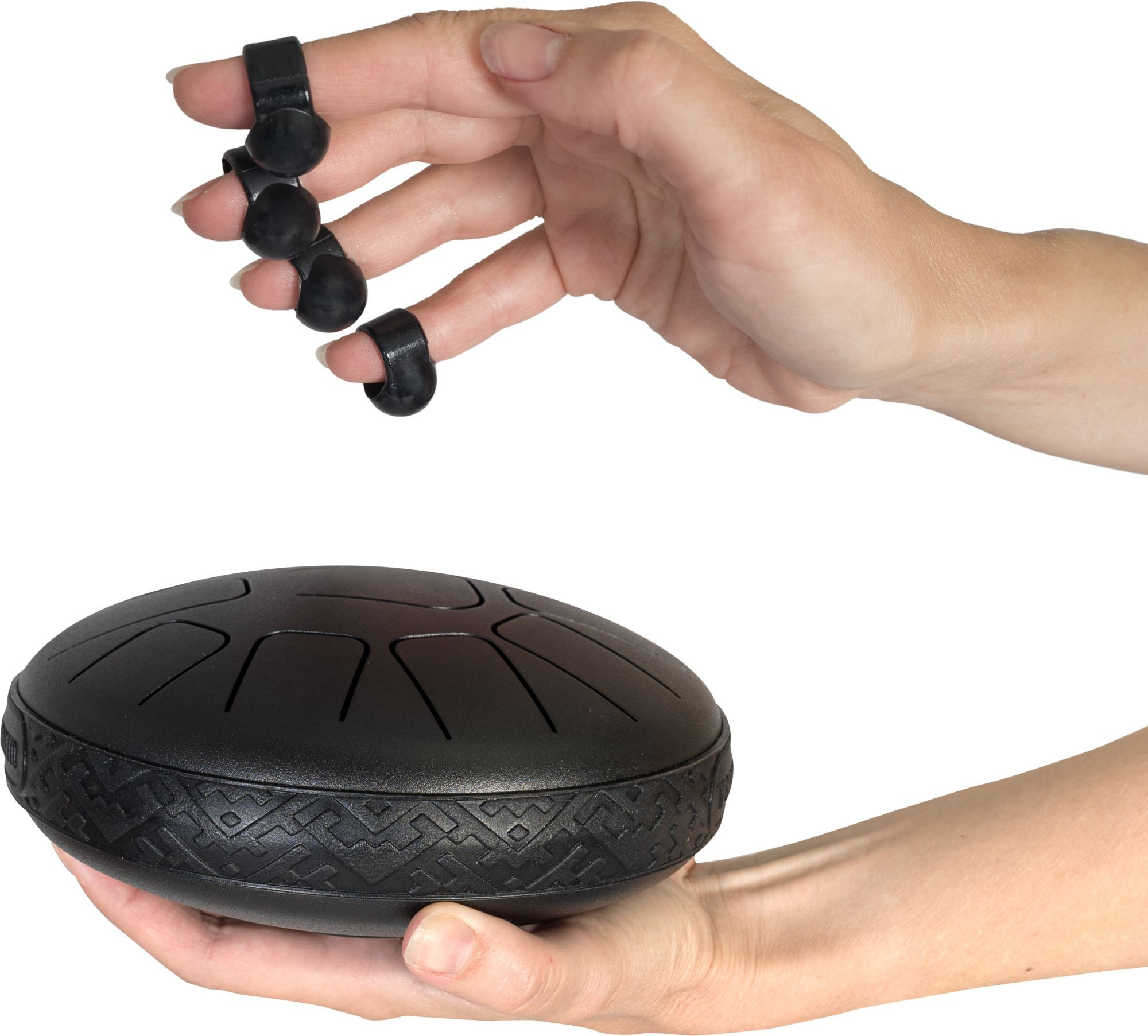 Galerijní obrázek č.7 Melodické nástroje VELES-X ST11-6B Steel Tongue Drum 11 Notes - Black