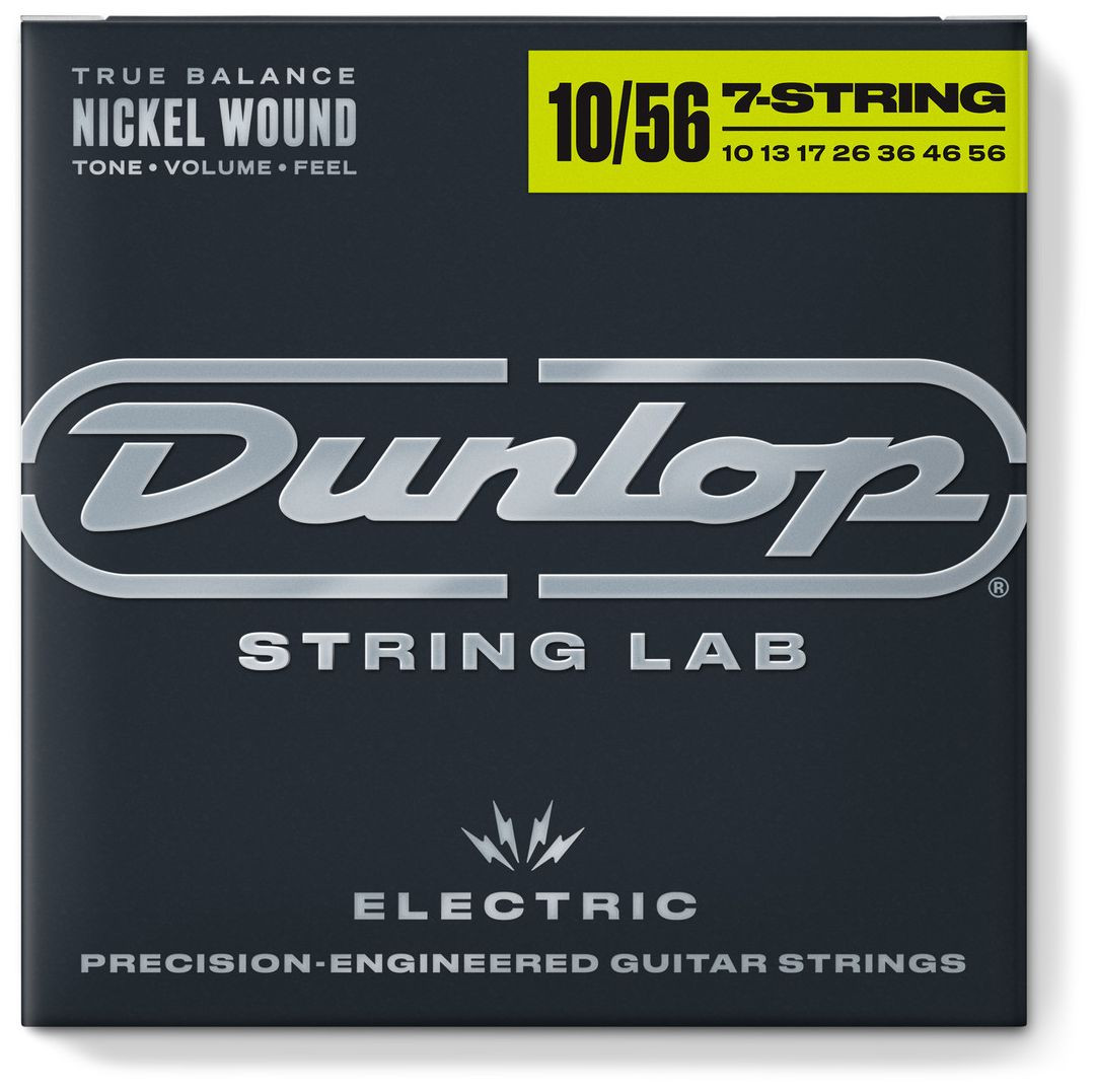 Hlavní obrázek Pro 7-8strunné kytary DUNLOP Nickel Wound electrik Guitar Strings 10-56 / 7-String