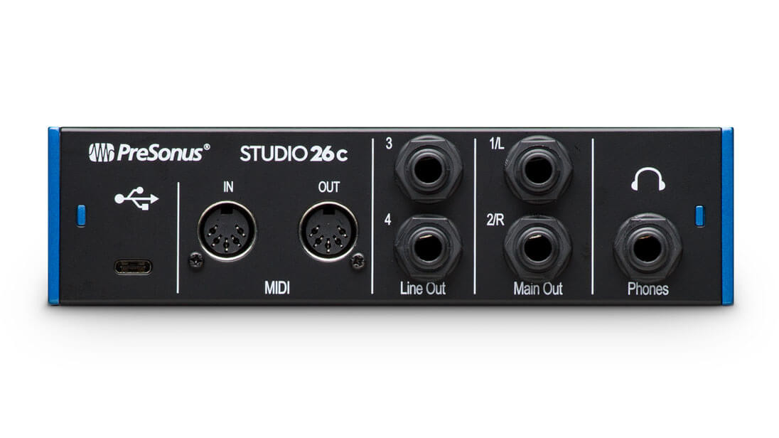Galerijní obrázek č.4 USB zvukové karty PRESONUS Studio 26c