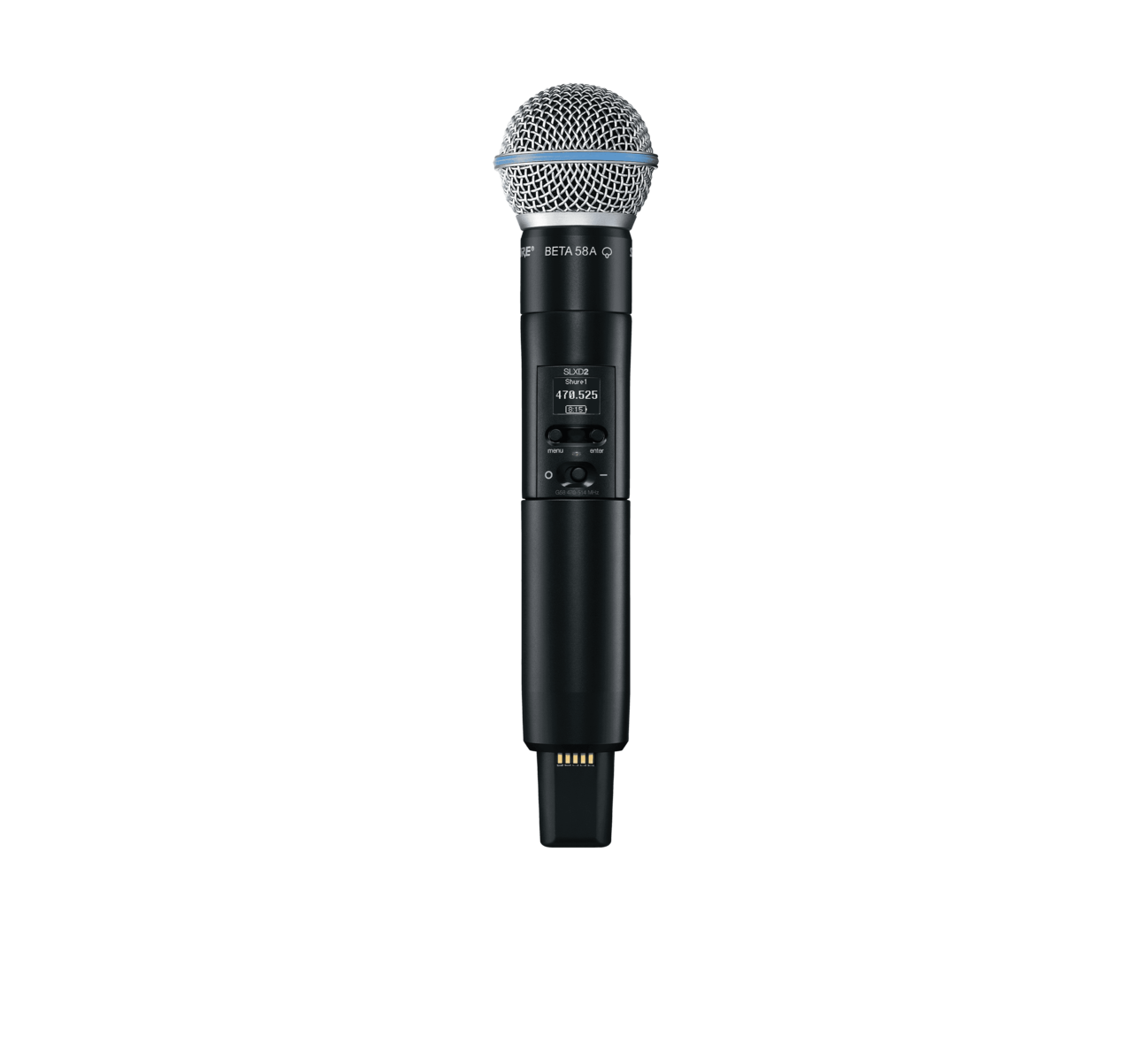 Galerijní obrázek č.3 S ručním mikrofonem SHURE SLXD24E/B58-S50