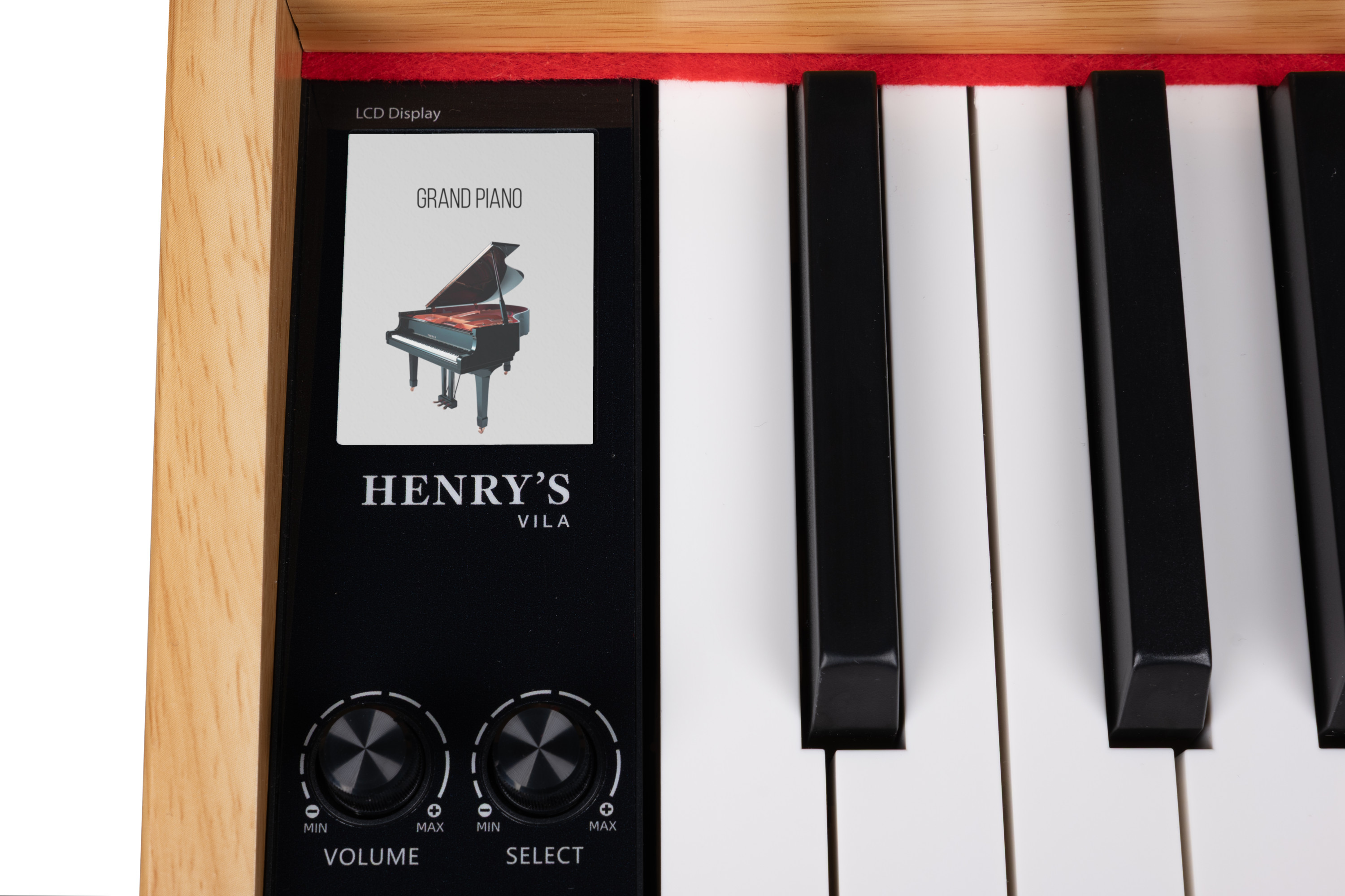 Galerijní obrázek č.4 Digitální piana HENRY’S Vila DPV110 - Light Wood Natural