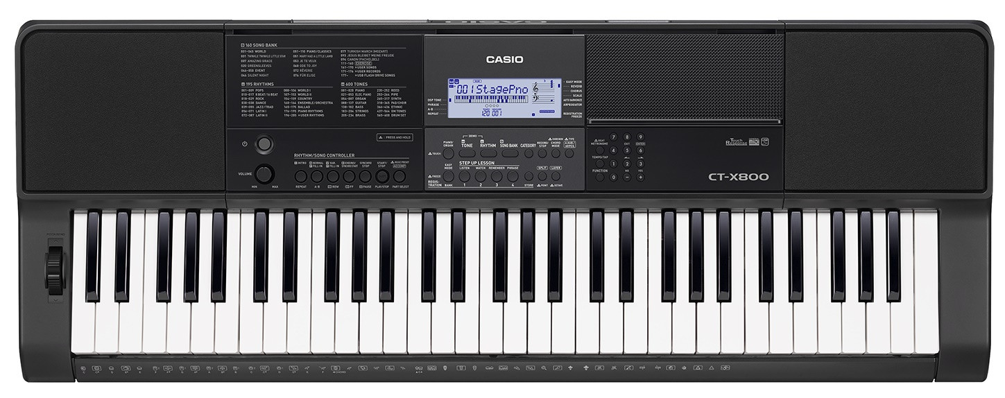 Hlavní obrázek Keyboardy s dynamikou CASIO CT-X800